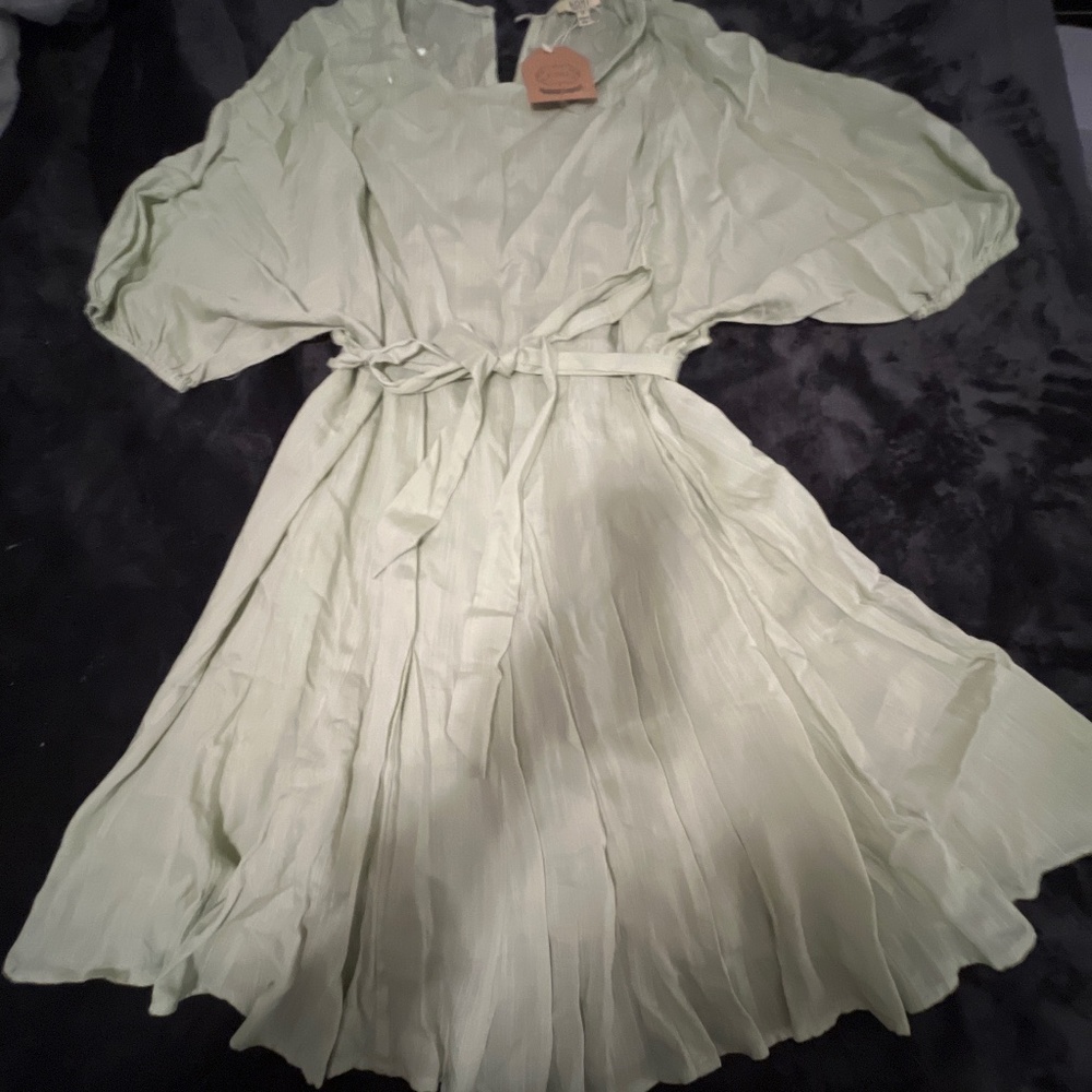 Kori America Green dress NWT
